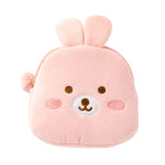 Animal Face Pouch Pink Bunny