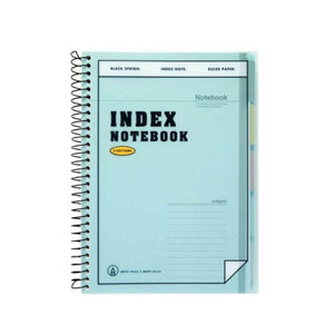 Notebook cubierta azul