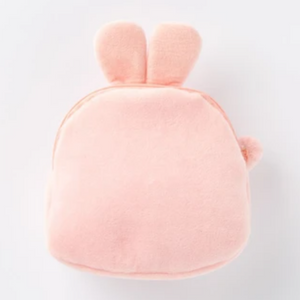 Animal Face Pouch Pink Bunny