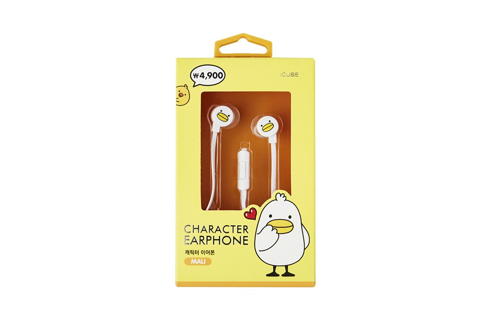 Auriculares iCUBE Character Mali