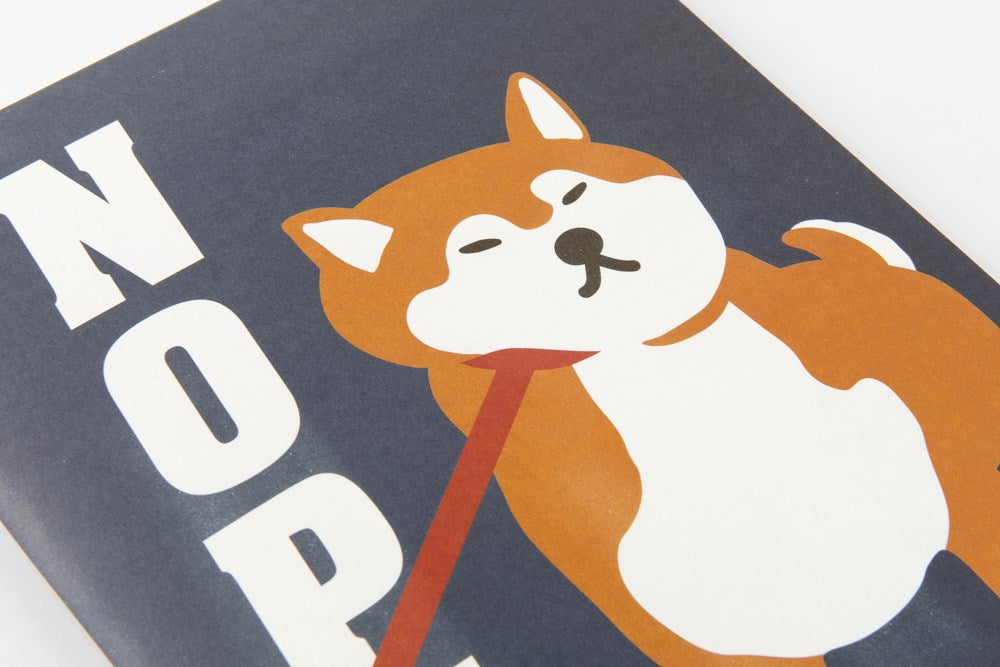 Cuaderno encuadernado NOPE Shiba