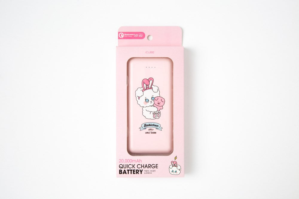 Batería de repuesto 20.000mAh Pink Bichon